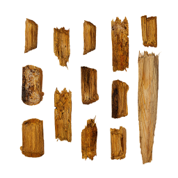 Крупные деревянные щепки