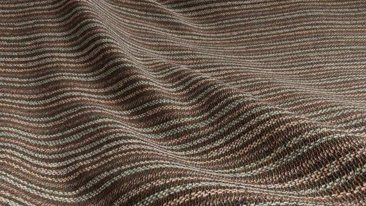 Грубая полосатая ткань