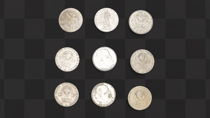 Gedenkmünzen der 70er Jahre