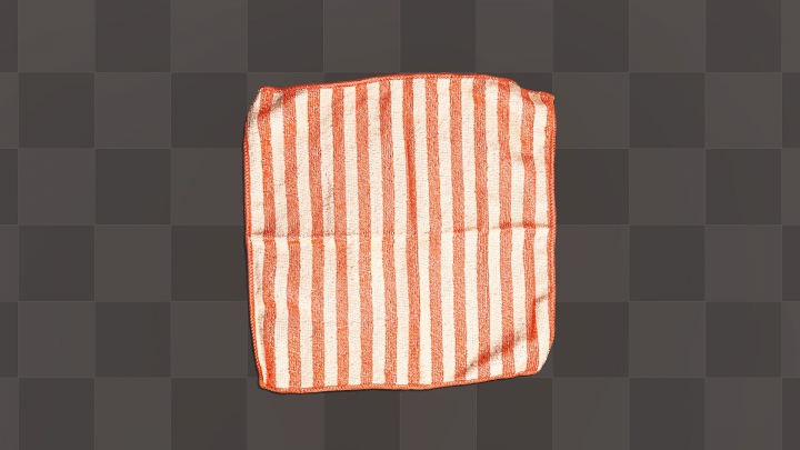 Red Striped Napkin