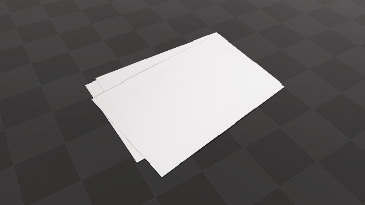 Белые листы бумаги