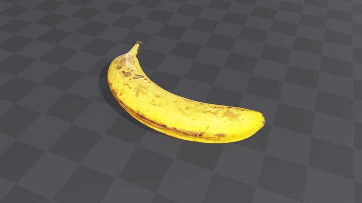 Спелый банан