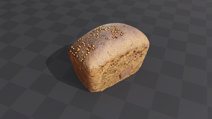 Ржаной хлеб с кунжутом