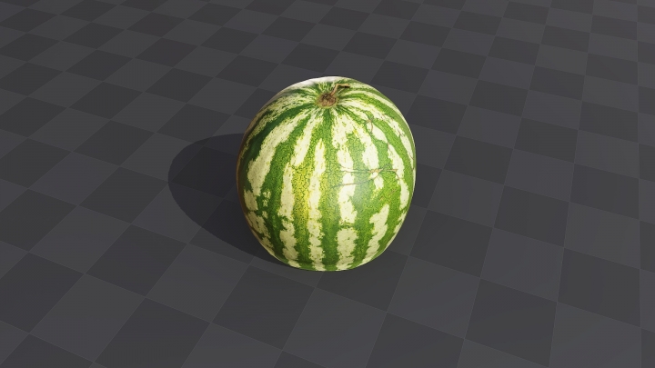 Reife Wassermelone