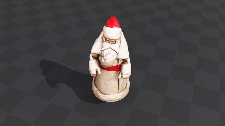 Weihnachtsmann-Figur