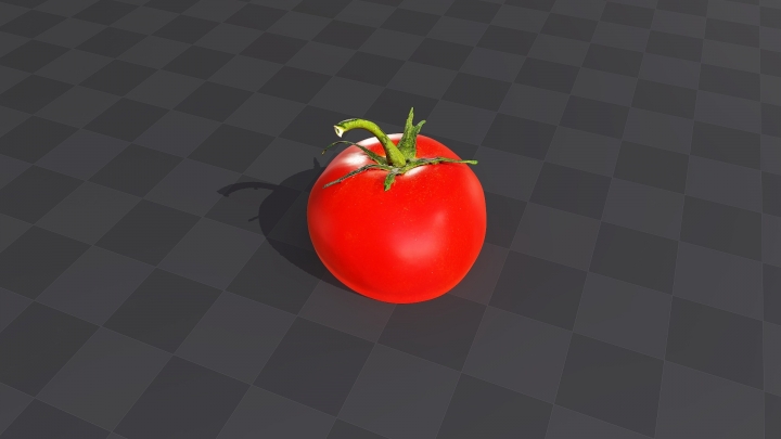 Спелый помидор