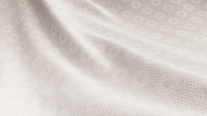 Fabric with Circles
